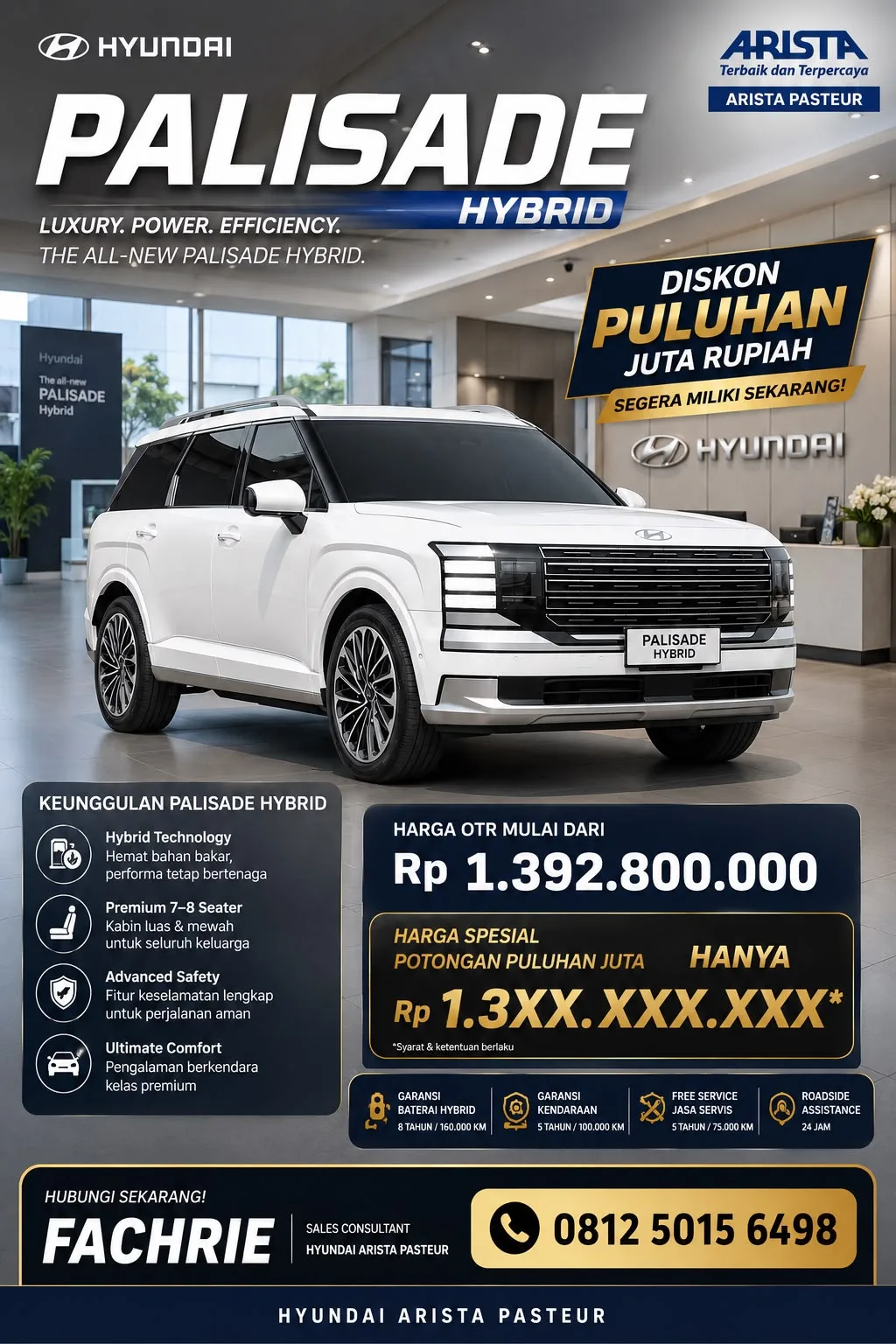 Promo hyundai palisade hybrid bandung